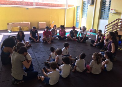 Grupo Alunos Montessori e Metrocamp